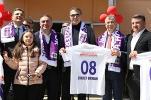 Fikret Orman, Artvin'de anaokulu a&ccedil;ılışına katıldı
