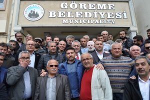 G&ouml;reme Belediyesi'nde MHP d&ouml;nemi başladı