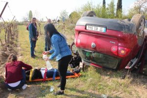 Asker ziyaretine gelen aile kaza yaptı: 7 yaralı