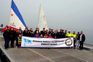 Bursa'da yelkenler emniyet teşkilatı için açıldı