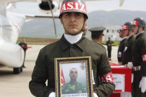Şehit piyade er Mehmet Kaya Siirt'te toprağa verildi