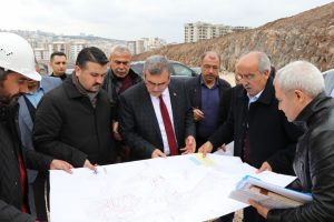Beyazg&uuml;l &Ccedil;evik Kuvvet K&ouml;pr&uuml;l&uuml; Kavşağı'nı inceledi