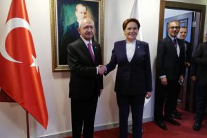CHP lideri Kılı&ccedil;daroğlu'ndan Akşener'e ziyaret