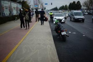 Maltepe sahil yolunda kaza: 2 yaralı