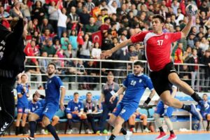 Erkek Hentbol A Milli Takımı Yunanistan karşısında