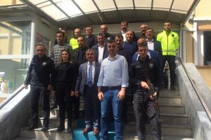 Muhtarlar, Polis Haftasında emniyeti ziyaret etti