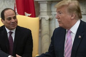 Trump'tan Sisi'ye &ouml;vg&uuml;