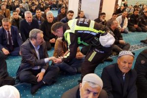 Bursa'da şehit polisler i&ccedil;in mevlid okutuldu