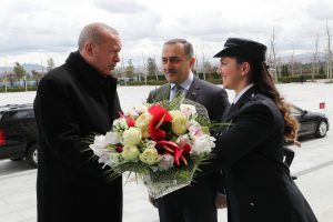 Erdoğan'dan koruma personeline kutlama