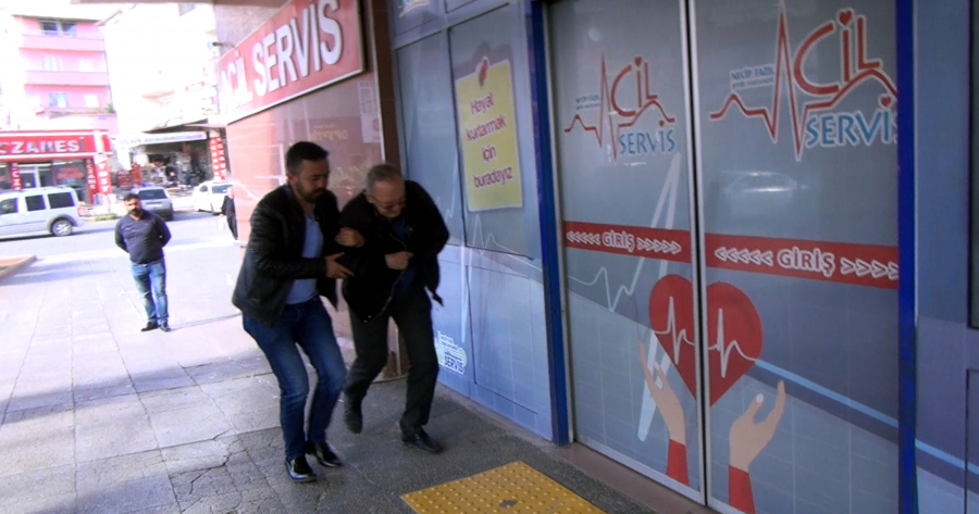 Ağrıya dayanamayınca gittiği hastanede yakalandı