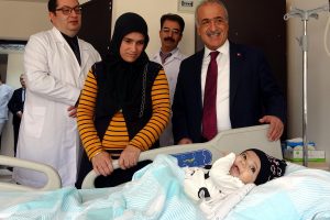 3 aylık bebeğin karaciğeri, 6 aylık Elif'e nakledildi