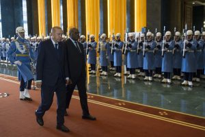 Burkina Faso Cumhurbaşkanı Kabore Ankara'da