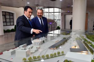 Osman Ak'tan Bursa Osmangazi Belediye Başkanı Dündar'a ziyaret