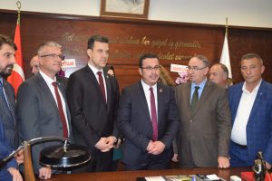 Bursa Mustafakemalpaşa Belediye Başkanı Kanar göreve başladı