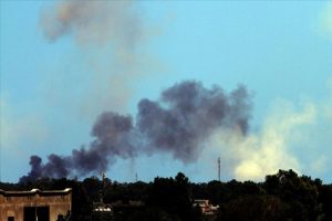 Libya'da UMH'den Hafter güçlerinin karargahına hava saldırısı