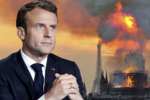 Macron: "Notre Dame'ın yeniden inşasının 5 yılda tamamlanmasını istiyorum"