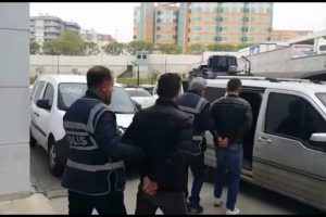 Bursa'da cami şadırvanından musluk bataryası hırsızlığı