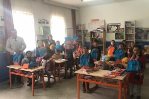 Busa'da k&uuml;t&uuml;phane &ccedil;ocukların ayağına geldi