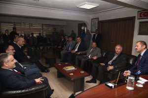 AK Parti heyeti Bursa'da Cumhur İttifakının belediye başkanlarını ziyaret etti