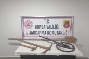 Bursa'da definecilere jandarmadan suçüstü