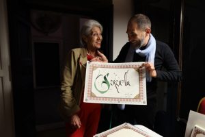 'Kelimenin kalbi' sergisi Roma'da b&uuml;y&uuml;k ilgi g&ouml;rd&uuml;