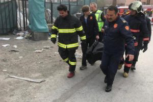 Yangın faciasında &ouml;len Afgan iş&ccedil;i sayısı 7 oldu