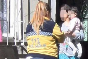 Kendisini darp eden kocasını bı&ccedil;aklayıp polisi aradı