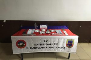 Kayseri'de uyuşturucuya 5 tutuklama