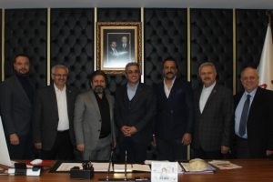 İMSİAD Y&ouml;netim Kurulu'ndan Bursa'da Alpiş İnşaat'ı ziyaret