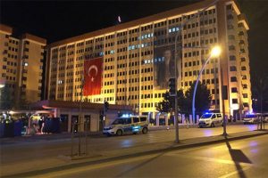 Ankara Emniyet Genel M&uuml;d&uuml;rl&uuml;ğ&uuml;'nde yangın!