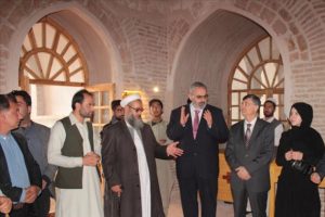 TİKA Afganistan'daki bir caminin sergi salonunu restore etti