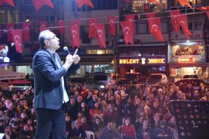 23 Nisan coşkusu Bursa Gemlik'i sardı
