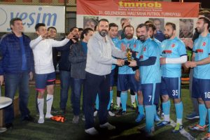 Bursa'da geleneksel turnuvanın şampiyonu 'Makina Dinamo' oldu