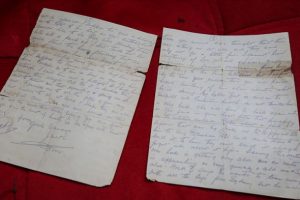 Anzak askeri Mehmet&ccedil;iğin dostluğunu mektubunda anlattı