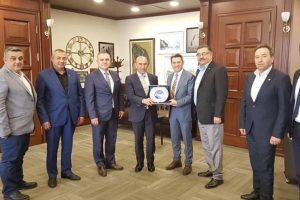 &Ouml;TO'dan Tun&ccedil; Soyer'e hayırlı olsun ziyareti