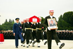 Patlamada şehit olan Astsubay Bulut i&ccedil;in t&ouml;ren d&uuml;zenlendi