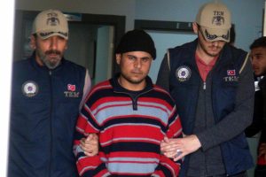 Eylem hazırlığında yakalanan Suriyeli g&ouml;zaltına alındı