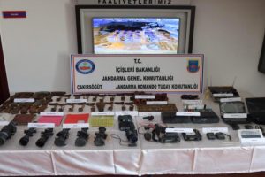 Şırnak'ta ter&ouml;ristlerin 36 sığınak ve mağarası imha edildi