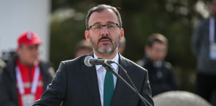 Bakan Kasapoğlu'ndan Arda &Ccedil;amlar'a tebrik