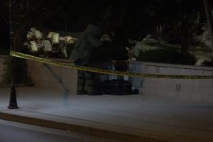 Gece yarısı ş&uuml;pheli bavul alarmı