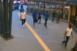 Kazada hayatını kaybeden futbolcunun son g&ouml;r&uuml;nt&uuml;s&uuml;