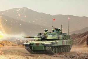 Altay tankı g&ouml;vde g&ouml;sterisine hazırlanıyor