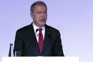 Bakan Akar'dan IDEF 2019 Uluslararası Savunma Sanayii Fuarı'nda a&ccedil;ıklama