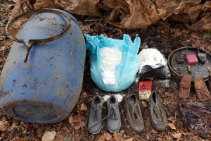 Amanoslarda PKK patlayıcısı ve malzemeler bulundu
