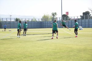 Bursaspor'da Erzurumspor ma&ccedil;ı hazırlıkları
