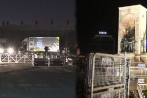 1 Mayıs i&ccedil;in Bakırk&ouml;y'de hazırlık, Taksim'de &ouml;nlem