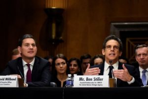 Akt&ouml;r Ben Stiller: Suriyeli &ccedil;ocukların kayıp nesil haline gelmelerine izin veremeyiz