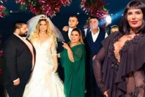 Hatice'den Kibariye'nin kızının d&uuml;ğ&uuml;n fotoğrafına şaşırtan yorum!