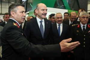 İ&ccedil;işleri Bakanı Soylu'dan IDEF'19 Fuarı'na ziyaret