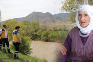 Oltu &Ccedil;ayı'na d&uuml;şen yaşlı adam kayboldu
